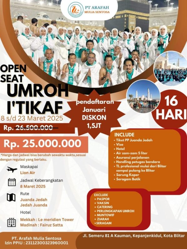 umroh i'tikaf