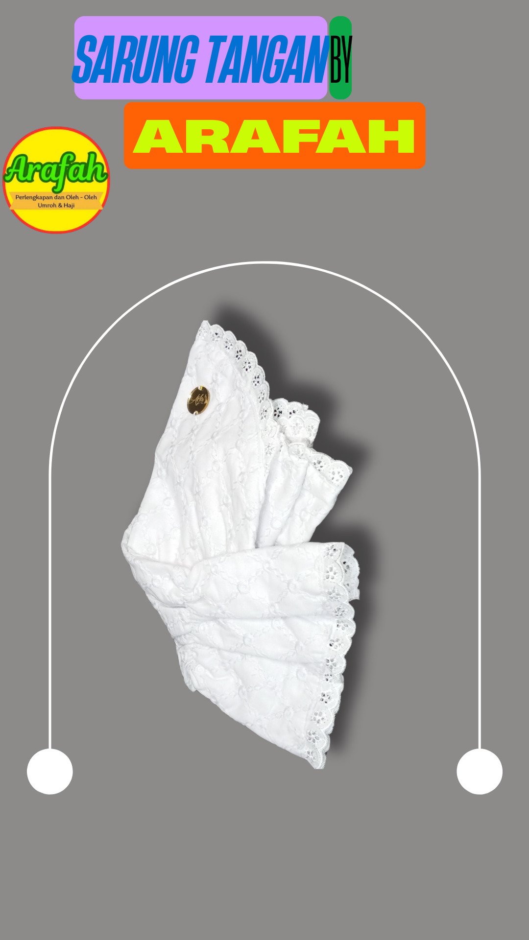sarung punggung tangan by arafah