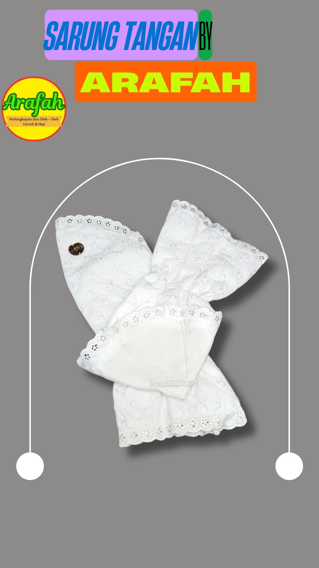 sarung punggung tangan by arafah