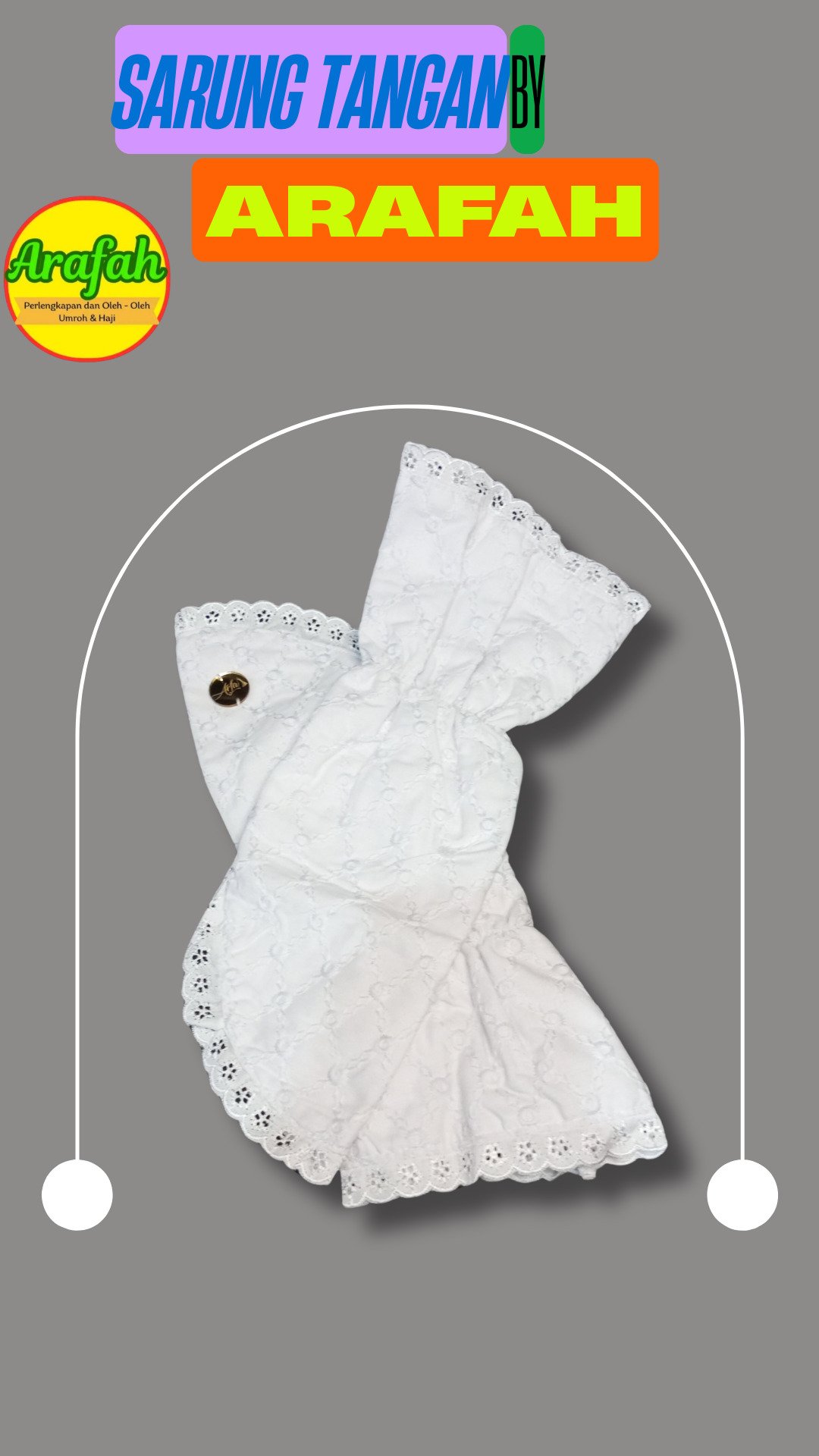 sarung punggung tangan by arafah
